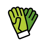 Gardening Gloves SVG Icon